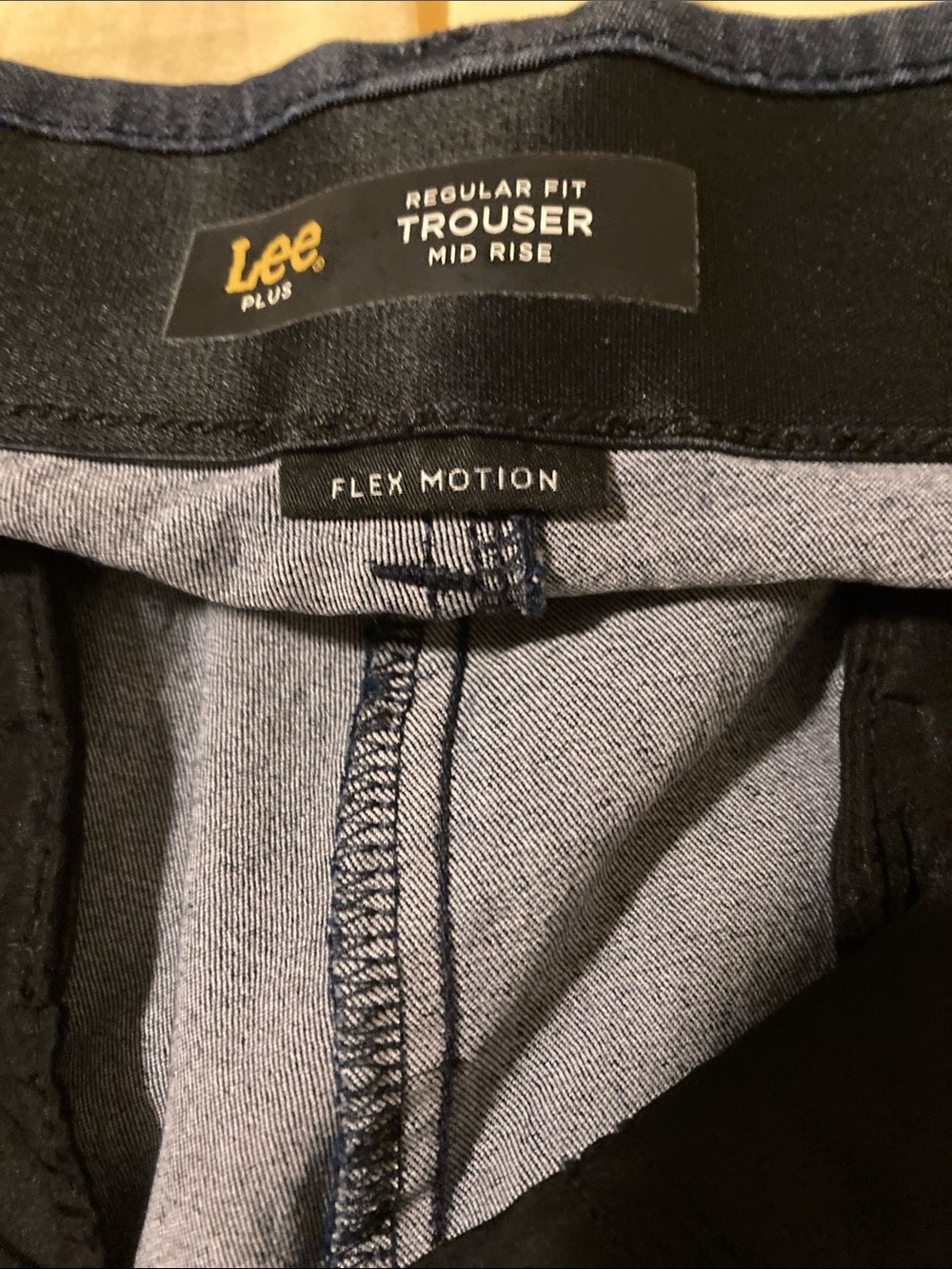 Lee Flex Motion Relaxed Fit Jeans - Black